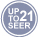 Up to 21 SEER