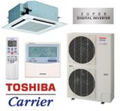 Toshiba-Carrier RAV Series Duct-Free Cassette Heat Pump System With Digital Inverter Technology